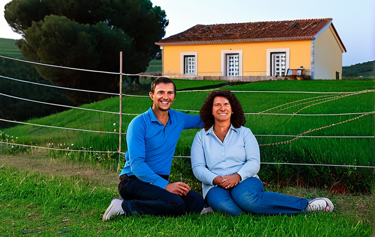 스마트 방범 장치의 종류와 비교 - **Image Prompt:** "A modern home security system interface displayed on a smartphone screen. The app...